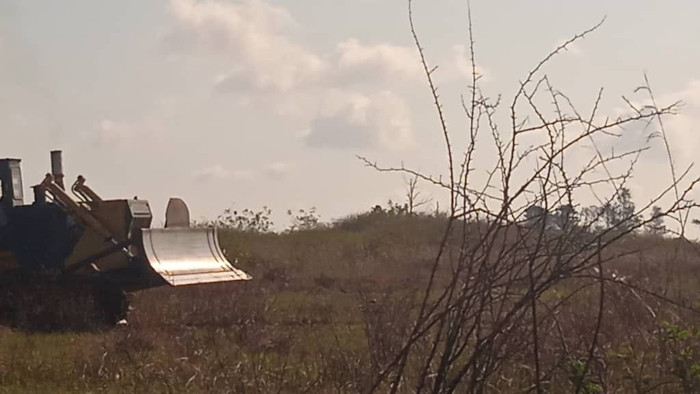 Foto: Cortesía de la Empresa Eléctrica Fase inicial para el montaje de parque solar fotovoltaico de 20 megawatts
