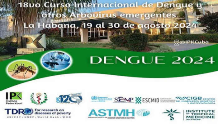 Imagen: Tomada de radiohc.cu Sesiona Curso Internacional sobre Dengue y otras Arbovirosis