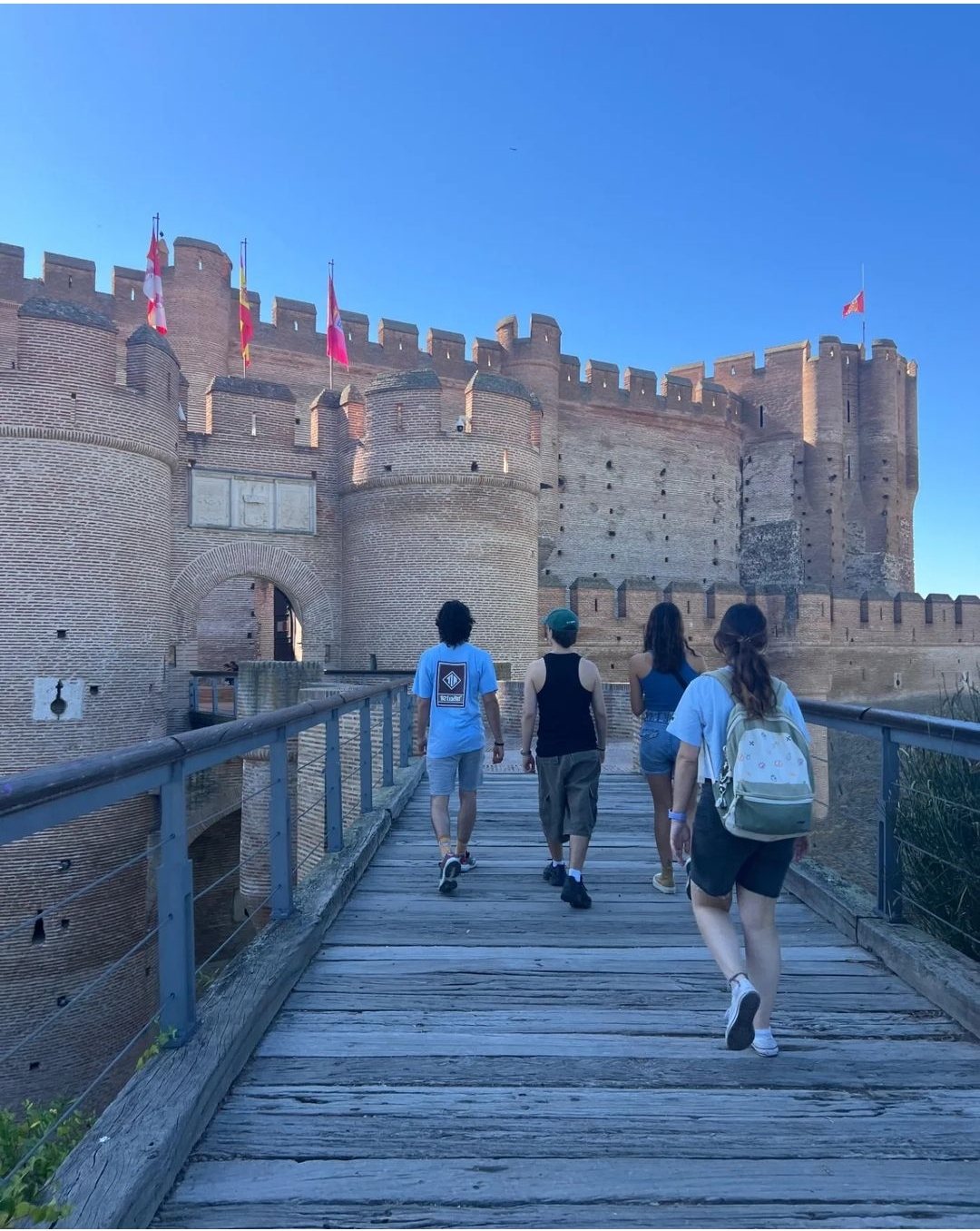  No se puede visitar Medina sin explorar su emblemático Castillo de la Mota, un edificio del siglo XV.