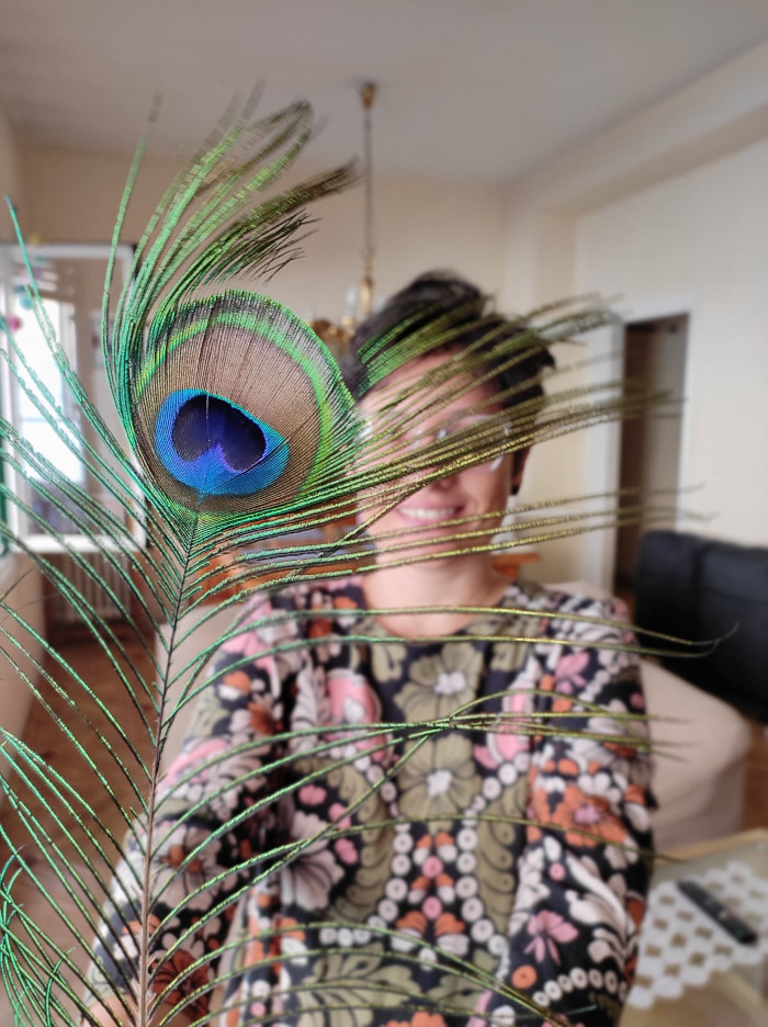 Foto: Cortesía de la Autora Encuentro con el pavorreal