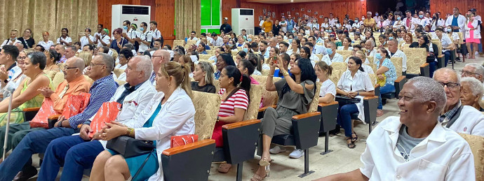 Celebró 62 años hospital universitario Manuel Ascunce