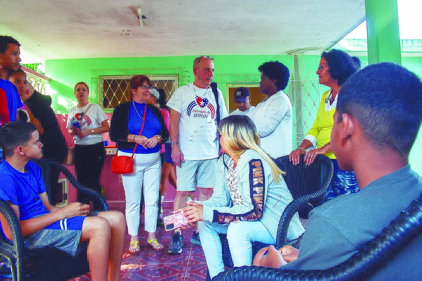 En la casa de niños sin amparo familiar del reparto La Zambrana, en la ciudad de Camagüey.