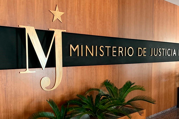 Foto: Archivo Nota informativa del Ministerio de Ju