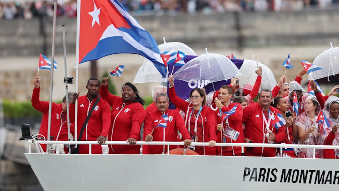 Delegación cubana en París 2024. Foto: Getty Images Cuba compite hoy en cinco deportes
