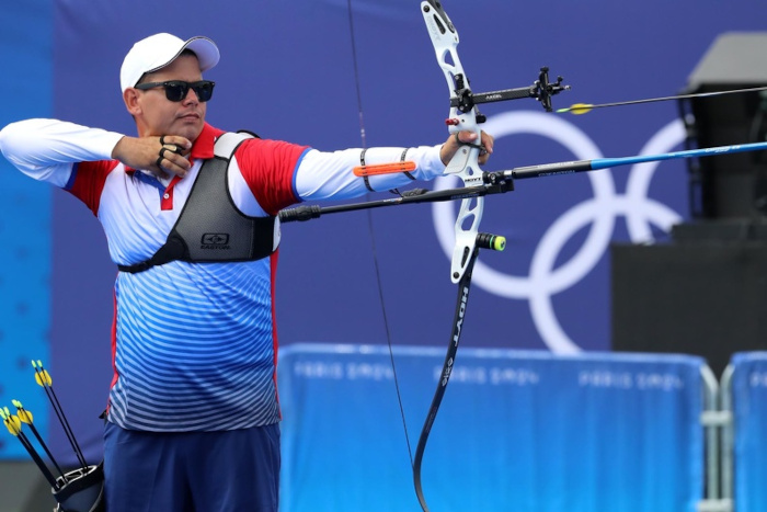 Foto: Roberto Morejón Rodríguez/ Periódico JIT (Inder) Arquero Hugo Franco, lo mejor por Cuba en quinta jornada