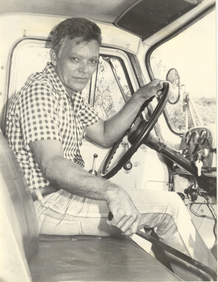 Rafael Hernández Hernández, chofer proyeccionista, de los veteranos de Camagüey.