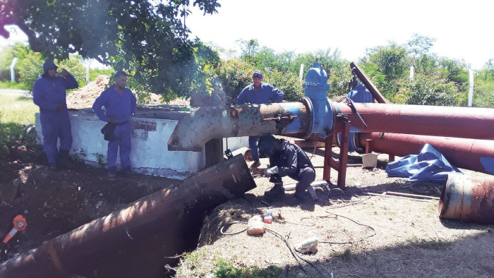 Foto: Del autor Por más y mejor agua en Nuevitas