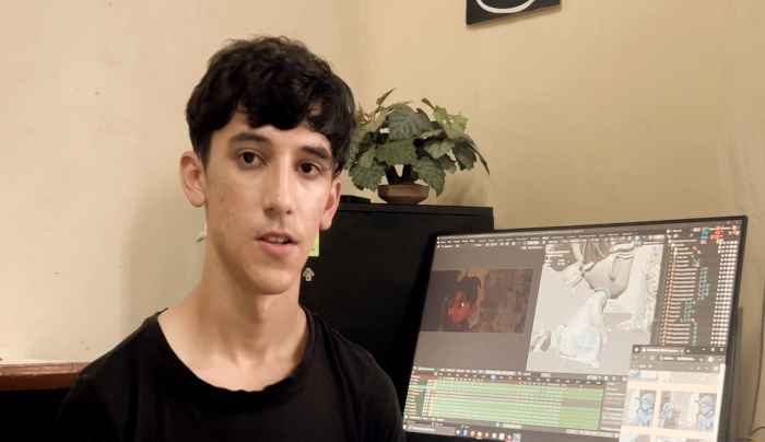 Carlos Alexis Ortega, animador 3D.