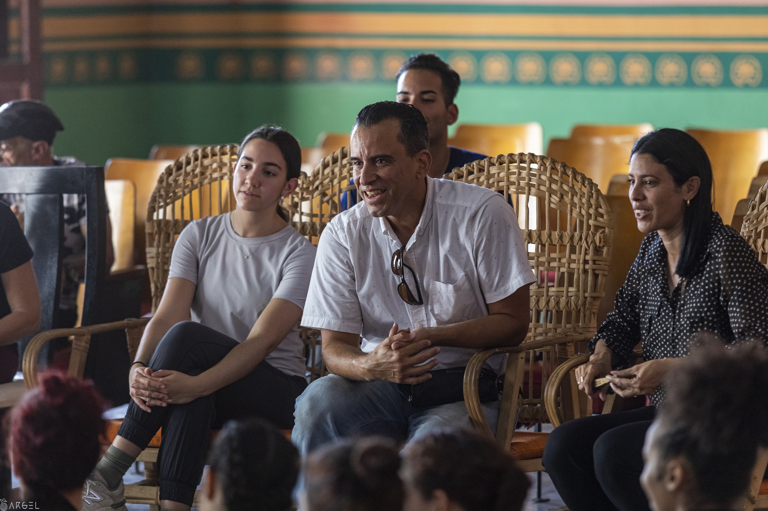  El puertorriqueño Eric Rivera en la sede del BCC durante el proceso de montaje de su coreografía Especie en viaje.