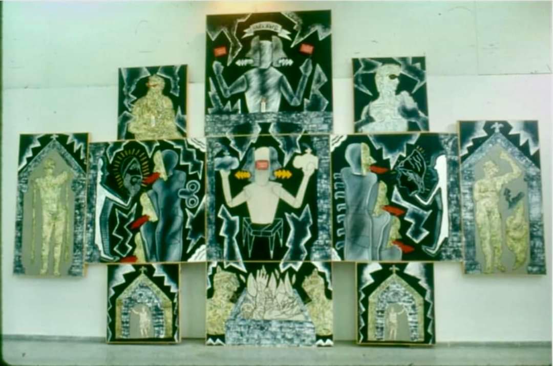  En la 4ta Bienal de La Habana, en 1991.