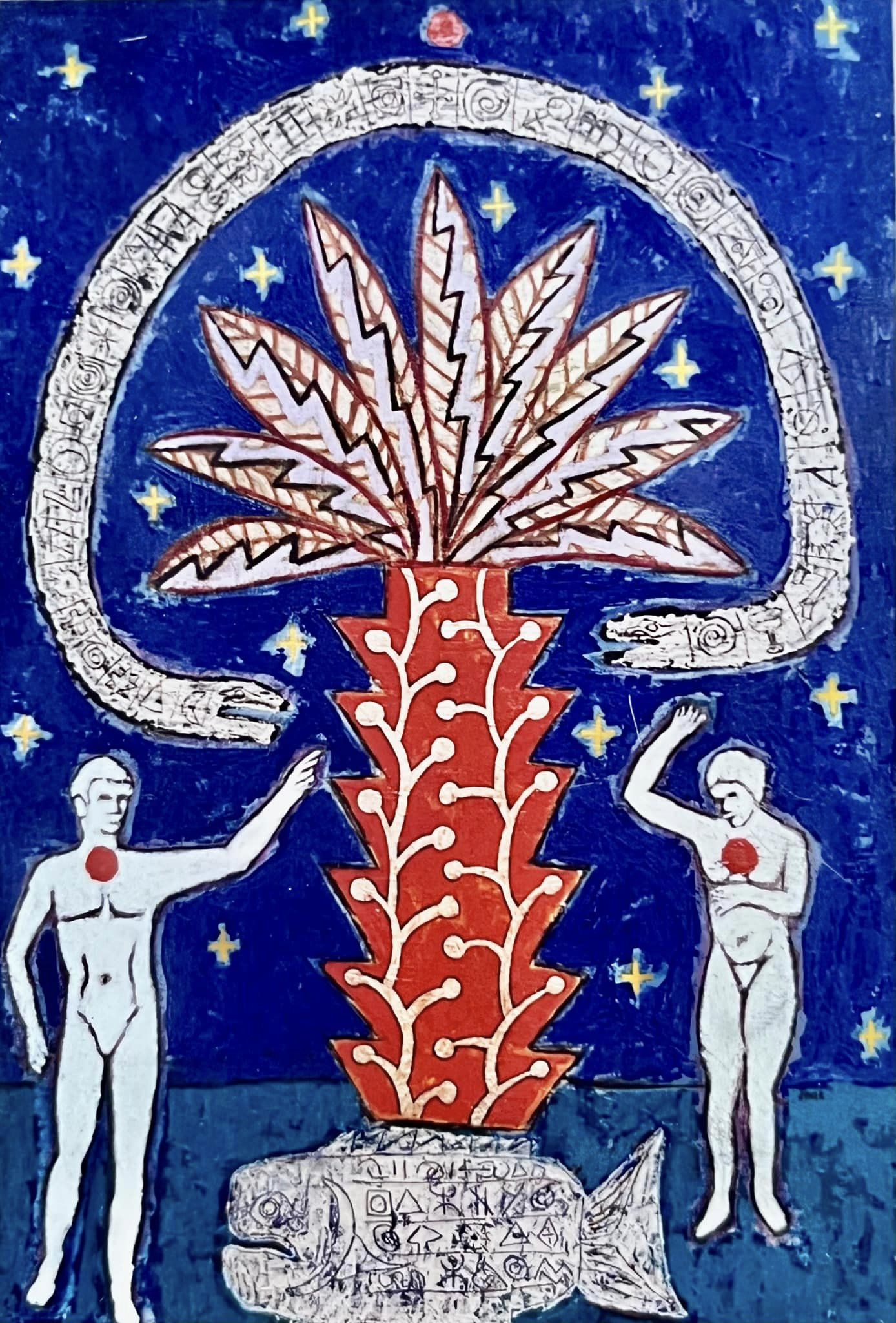 Exposición Mediterráneo, 6ta Bienal de La Habana, Galería IMAGO, Gran Teatro de La Habana, en 1997.