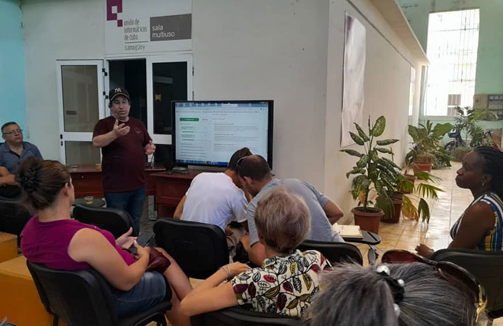 Foto: Tomada de acn.cu Destacan en Camagüey legado de Fidel en desarrollo informático