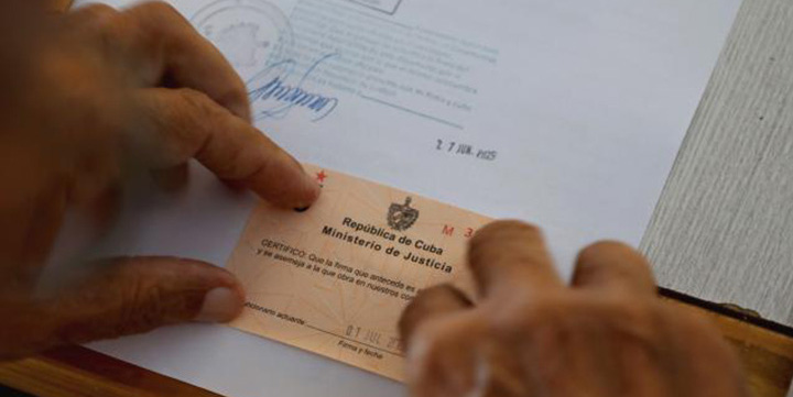 Reconoce justicia cubana documentos electrónicos
