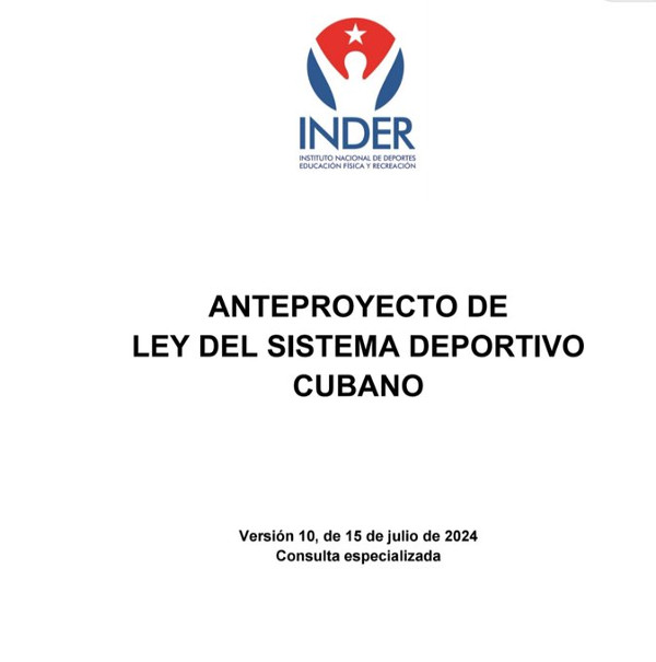 Imagen: Cortesía del Inder Consultan Anteproyecto de Ley del Sistema Deportivo en Camagüey