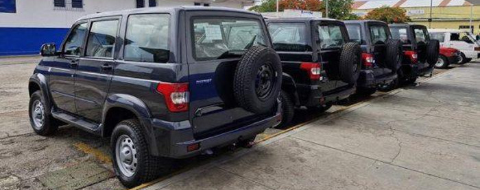 Listos primeros vehículos UAZ Patriot ensamblados en Cuba