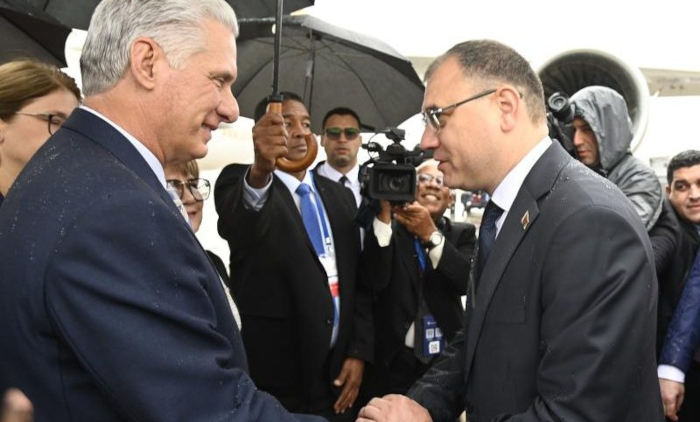 Presidente cubano inicia visita oficial a Bielorrusia