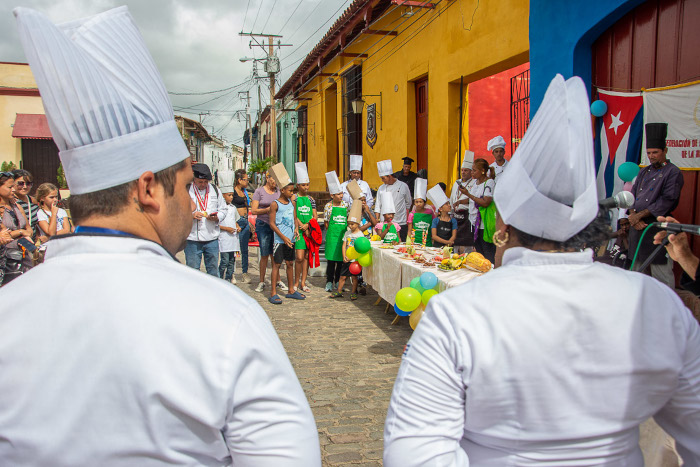 Clausura del verano 2024 en la plaza de San Juan de Dios, con el movimiento Cocineritos del Futuro. Fotos:  Alejandro Rodríguez Rodríguez/ Adelante/ Archivo Camagüey: Primer lugar nacional entre asociaciones culinarias
