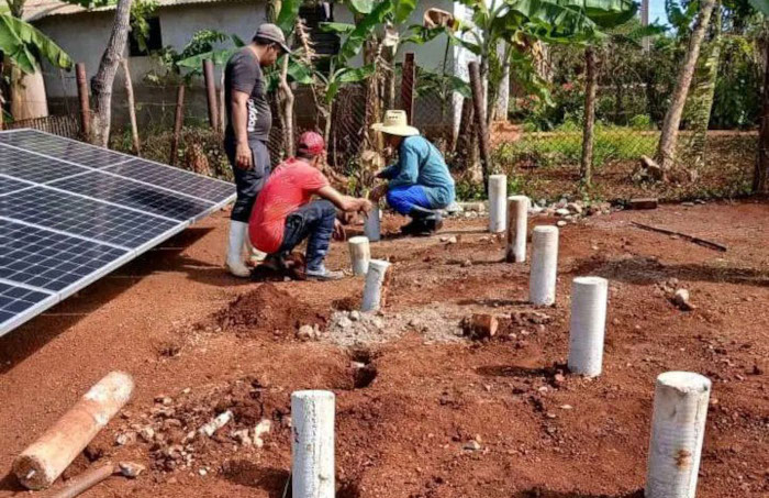 Fotos: Tomadas de acn.cu Paneles fotovoltaicos aseguran abasto de agua