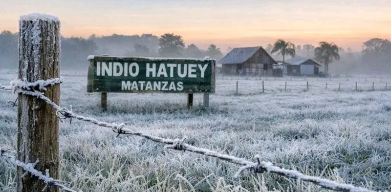 Récord de temperatura mínima para