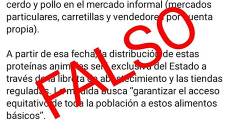 Desmiente Mincin falsa noticia sobre venta de carne 