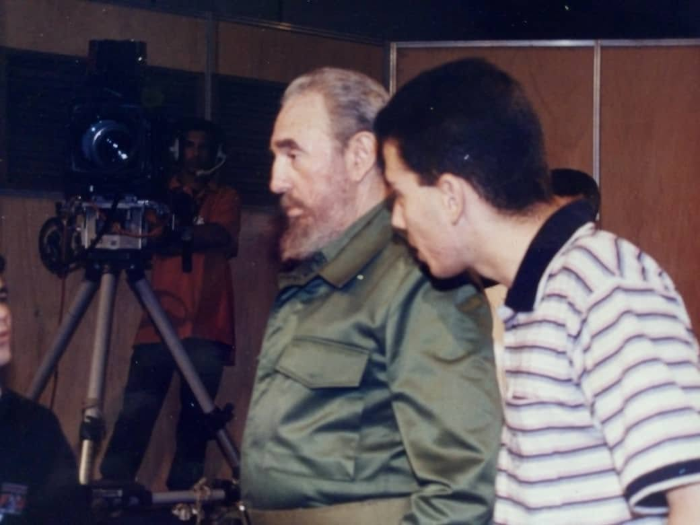 El intercambio con el equipo era una maxima de fidel